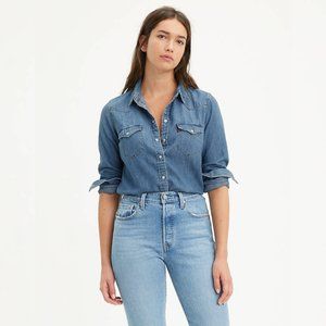 Levi’s Ultimate Western Denim Shirt Love Blue
